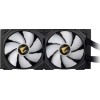 Gigabyte Aorus Waterforce X 280 Υδρόψυξη Επεξεργαστή Διπλού Ανεμιστήρα 140mm για Socket AM4/AM5/1200/115x με ARGB Φωτισμό