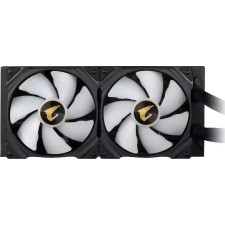 Gigabyte Aorus Waterforce X 280 Υδρόψυξη Επεξεργαστή Διπλού Ανεμιστήρα 140mm για Socket AM4/AM5/1200/115x με ARGB Φωτισμό