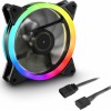 Sharkoon SHARK Blades PWM Case Fan 120mm με RGB Φωτισμό και Σύνδεση 3-Pin / 4-Pin