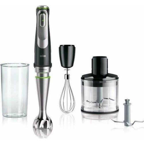 Braun Multiquick 9 MQ 9135XI Ραβδομπλέντερ με Ανοξείδωτη Ράβδο 1200W Μαύρο
