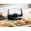 Tefal Snack Collection Τοστιέρα με Αποσπώμενες Πλάκες για 2 Τοστ 700W Inox