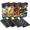 Tefal Snack Collection Τοστιέρα με Αποσπώμενες Πλάκες για 2 Τοστ 700W Inox