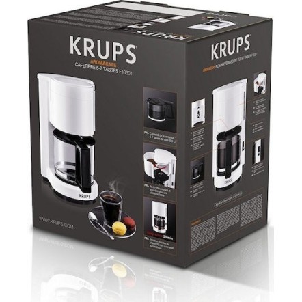 Krups Aromacafe 5 Καφετιέρα Φίλτρου 850W White