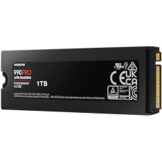 Samsung 990 PRO with Heatsink SSD 1TB M.2 NVMe PCI Express 4.0