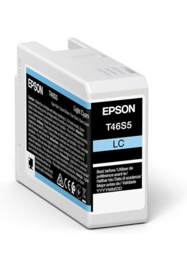 Epson T46S5 Ultrachrome Pro 10 Γνήσιο Μελάνι Εκτυπωτή InkJet Ανοιχτό Κυανό (C13T46S500)