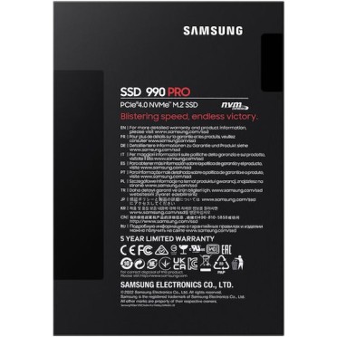 Samsung 990 PRO SSD 2TB M.2 NVMe PCI Express 4.0