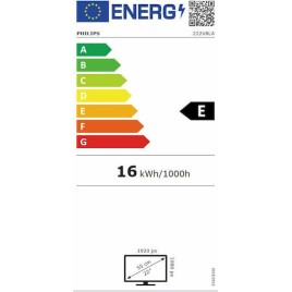 Philips V Line 222V8LA VA Monitor 21.5