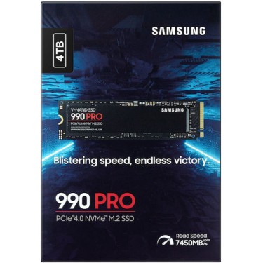 Samsung 990 Pro SSD 4TB M.2 NVMe PCI Express 4.0