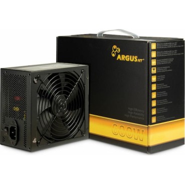 Inter-Tech ArgusNT GPS-600 600W Τροφοδοτικό Υπολογιστή Full Wired 80 Plus Gold