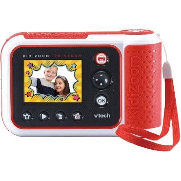Vtech Kidizoom Print Instant Φωτογραφική Μηχανή Red