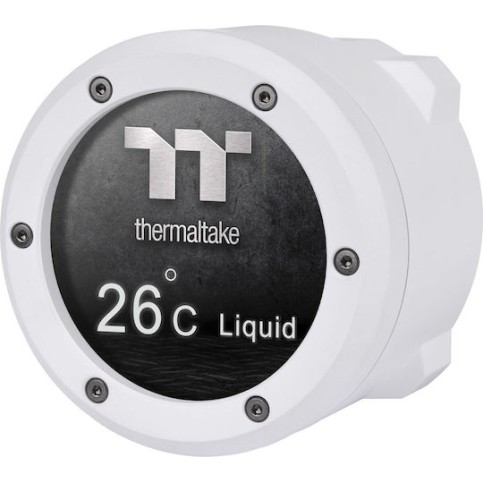 Thermaltake TH360 V2 Ultra (v2) Υδρόψυξη Επεξεργαστή Τριπλού Ανεμιστήρα 120mm για Socket AM4/AM5/1700/1200/115x με ARGB Φωτισμό Λευκή