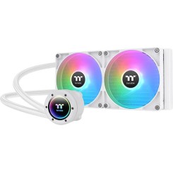 Thermaltake TH280 V2 ARGB (v2) Υδρόψυξη Επεξεργαστή Διπλού Ανεμιστήρα 140mm για Socket AM4/AM5/1700/1200/115x Λευκή