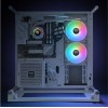 Thermaltake TH280 V2 ARGB (v2) Υδρόψυξη Επεξεργαστή Διπλού Ανεμιστήρα 140mm για Socket AM4/AM5/1700/1200/115x Λευκή