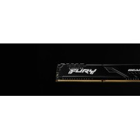 Kingston Fury Beast DDR4 με Module 1x8GB και Ταχύτητα 3200 για Desktop