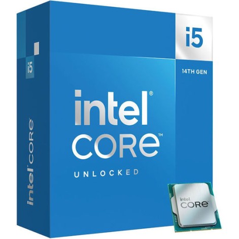 Intel Core i5-14400 1.8GHz Επεξεργαστής 10 Πυρήνων για Socket 1700 σε Κουτί με Ψύκτρα