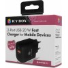 Icy Box USB 3.0 Hub 4 Θυρών με σύνδεση USB-C / USB-A / Ethernet