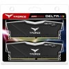 TeamGroup T-Force Delta RGB DDR4 16GB RAM με 2x8GB Modules και Ταχύτητα 3600 για Desktop