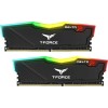 TeamGroup T-Force Delta RGB DDR4 16GB RAM με 2x8GB Modules και Ταχύτητα 3200 για Desktop