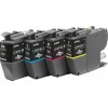 Brother LC421XL Γνήσιο Πακέτο 4 Μελανιών Εκτυπωτή InkJet Κίτρινο / Κυανό / Ματζέντα / Μαύρο (LC-421XLVAL)