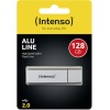 Intenso Alu Line 128GB USB 2.0 Stick Ασημί