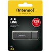 Intenso Alu Line Anthracite 128GB USB 2.0 Stick Γκρι