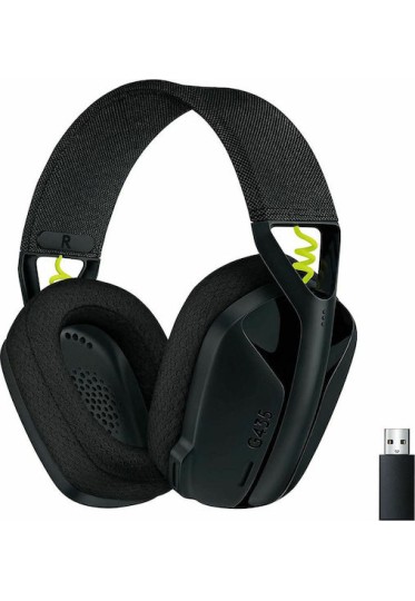 Logitech G435 Lightspeed Ασύρματο Over Ear Gaming Headset με σύνδεση USB / Bluetooth