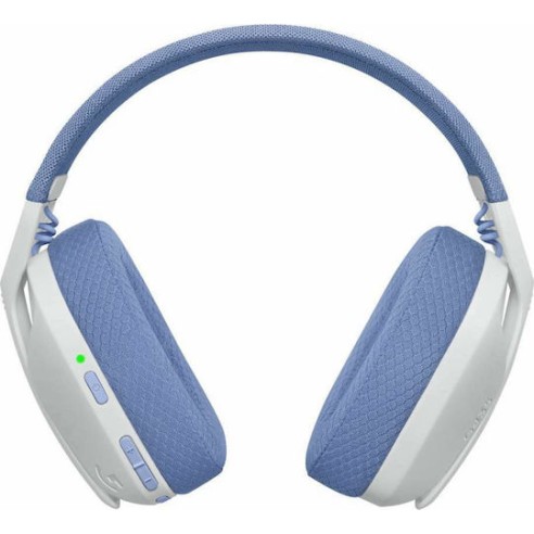 Logitech G435 Lightspeed Ασύρματο Over Ear Gaming Headset με σύνδεση Bluetooth / USB Λευκό