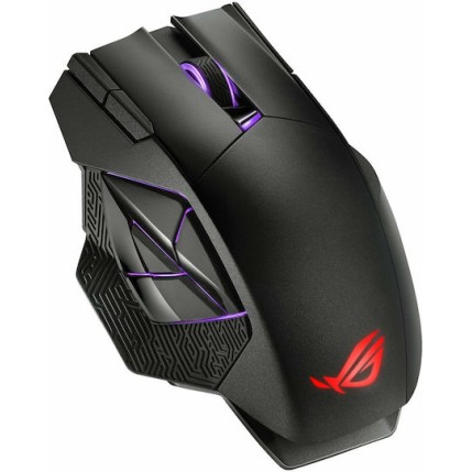 Asus ROG Spatha X Ασύρματο RGB Gaming Ποντίκι 19000 DPI Μαύρο