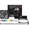 Noctua NF-A12x25 PWM chromax.black.swap Case Fan 120mm με Σύνδεση 4-Pin