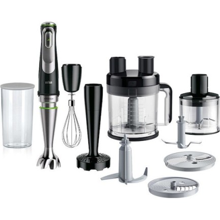 Braun Multiquick 9 Ραβδομπλέντερ με Ανοξείδωτη Ράβδο 1200W Μαύρο