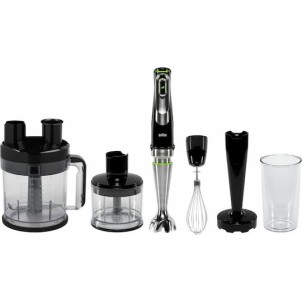 Braun Multiquick 9 Ραβδομπλέντερ με Ανοξείδωτη Ράβδο 1200W Μαύρο