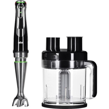 Braun Multiquick 9 Ραβδομπλέντερ με Ανοξείδωτη Ράβδο 1200W Μαύρο