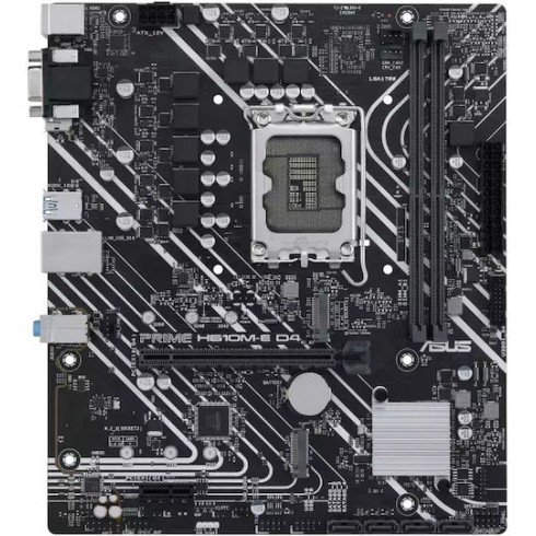 Asus Prime H610M-E D4-CSM Motherboard Micro ATX με Intel 1700 Socket 90MB19N0-M0EAYC