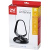 One For All SV9143-5G Εσωτερική Κεραία Τηλεόρασης (απαιτεί τροφοδοσία) σε Μαύρο Χρώμα Σύνδεση με Ομοαξονικό (Coaxial) Καλώδιο