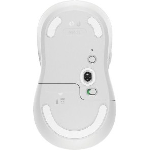 Logitech Signature M650 L Ασύρματο Bluetooth Ποντίκι Off-White