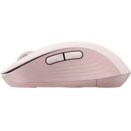Logitech Signature M650 Ασύρματο Bluetooth Ποντίκι Ροζ