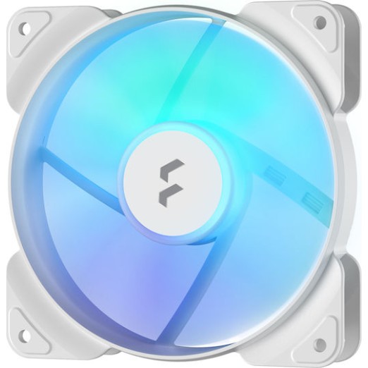 Fractal Design Aspect 12 RGB Case Fan 120mm με Σύνδεση 4-Pin PWM Λευκό