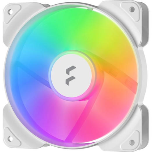 Fractal Design Aspect 12 RGB Case Fan 120mm με Σύνδεση 4-Pin PWM Λευκό