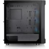 Thermaltake Versa T27 TG ARGB Gaming Midi Tower Κουτί Υπολογιστή με Πλαϊνό Παράθυρο Μαύρο