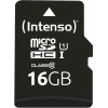 Intenso Performance R90 microSDHC 16GB Class 10 U1 με αντάπτορα