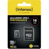 Intenso Performance R90 microSDHC 16GB Class 10 U1 με αντάπτορα