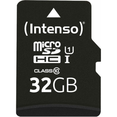 Intenso Performance R90 microSDHC 32GB Class 10 U1 UHS-I με αντάπτορα