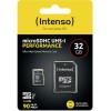 Intenso Performance R90 microSDHC 32GB Class 10 U1 UHS-I με αντάπτορα