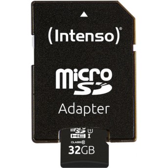 Intenso Performance R90 microSDHC 32GB Class 10 U1 UHS-I με αντάπτορα