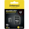 Intenso Performance R90 microSDXC 64GB Class 10 U1 UHS-I με αντάπτορα