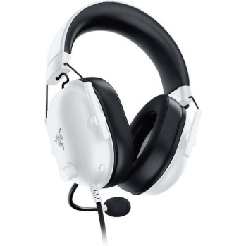 Razer BlackShark V2 X Over Ear Gaming Headset με σύνδεση 3.5mm Λευκό