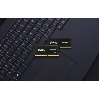 Kingston Fury Impact DDR5 με Module 1x8GB και Ταχύτητα 4800 για Laptop