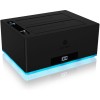 Icy Box Docking Station για 2 Σκληρούς Δίσκους SATA 3.5