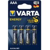 Varta LongLife Αλκαλικές Μπαταρίες AAA 1.5V 4τμχ