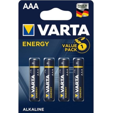 Varta LongLife Αλκαλικές Μπαταρίες AAA 1.5V 4τμχ